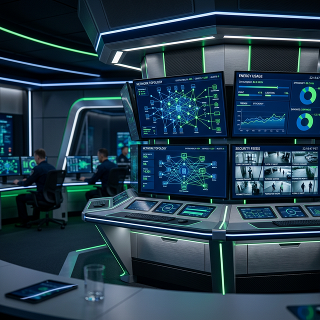 ByMRC Teknoloji Akıllı Bina Sistemleri ve Güvenlik Altyapısı